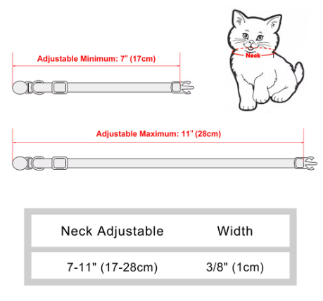 Obroża z Grawerem dla Kota