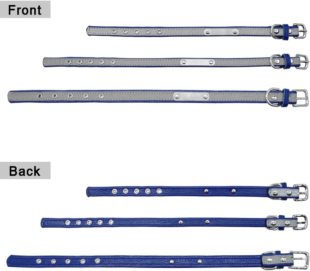 Obroża Personalizowana z Odblaskiem Twój Napis