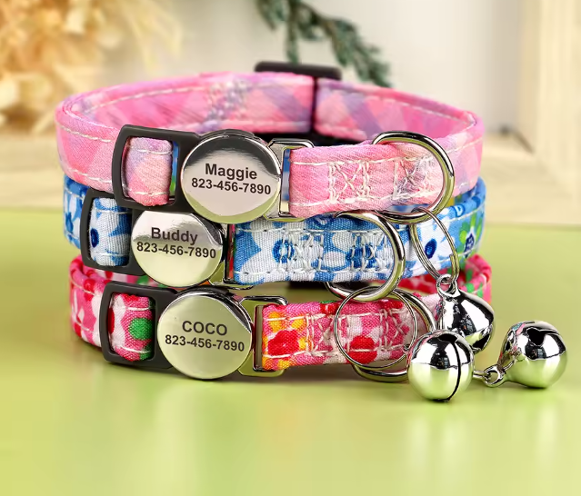 Obroża z Grawerem dla Kota