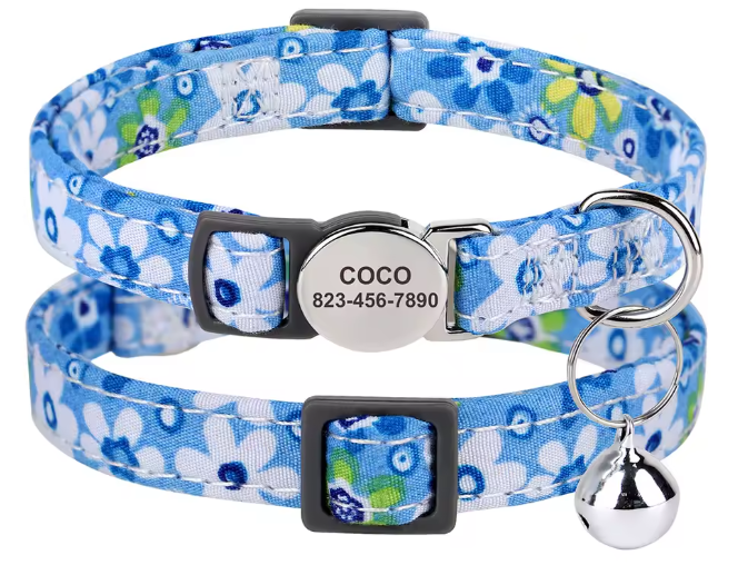 Obroża z Grawerem dla Kota