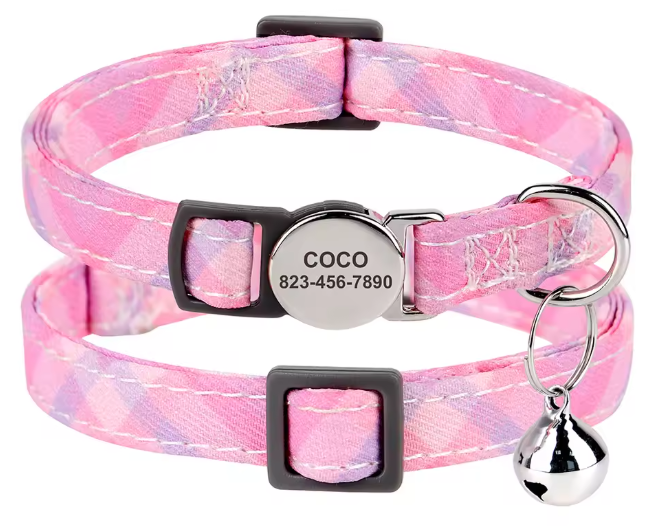 Obroża z Grawerem dla Kota